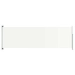 vidaXL Auvent latéral rétractable de patio 200x600 cm Crème