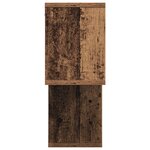 vidaXL Étagère murale Bois Ancien 100x20x53 cm Bois Aggloméré