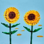 LEGO Botanicals - Set de Construction Tournesols - 40524 - Créez votre propre Décoration Florale