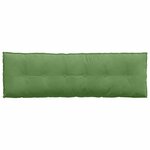 vidaXL Coussin de Dos Vert clair 160 x 50 cm Tissu en velours côtelé
