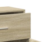 vidaXL Buffets 2 Pièces chêne sonoma 60x31x70 cm bois d'ingénierie
