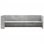 vidaXL Étagère murale gris béton 100x35x30 5 cm bois d'ingénierie