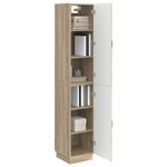 vidaXL Ensemble de Meubles 2 Pièces Chêne Sonoma Bois d'ingénierie