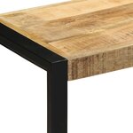 vidaXL Banc 60x35x45 cm bois massif de manguier