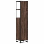 vidaXL Armoire de salle de bain chêne marron 35x37 5x166 cm