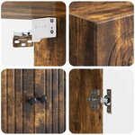 vidaXL Ensemble de Meubles 2 Pièces 66 x 34 5 x 95 cm Bois d'ingénierie
