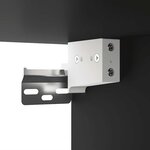 vidaXL Meubles TV 2 Pièces Noir 80x30x30 cm Bois d'ingénierie