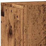 vidaXL Meuble TV mural vieux bois 100x30x41 cm