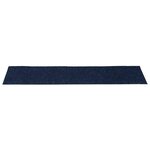 vidaXL Tapis d'escalier autocollants Rectangulaire 15 Pièces 76x20cm Bleu