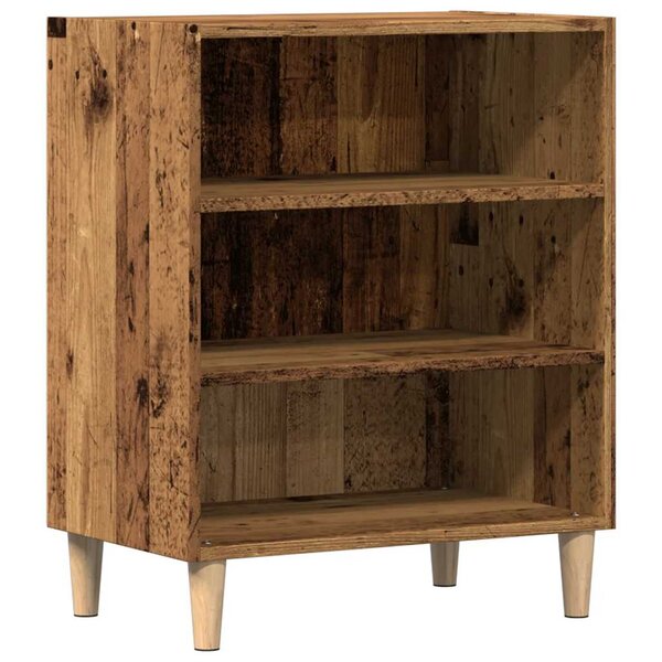 vidaXL Buffet vieux bois 57x35x75 cm bois d'ingénierie