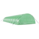 vidaXL Serre avec cadre en acier vert 120 m² 20x6x2 85 m
