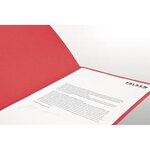 Chemise Carte Recyclée A4 - Rouge - X 100 - Falken