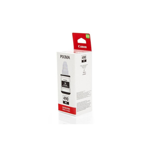 Flacon encre original gi-490 bk 0663c001 135 ml noir canon