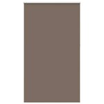 vidaXL Store enrouleur occultant café 125x230cm largeur du tissu