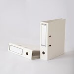 Lot de 1 classeur a4 class'hic blanc haut de gamme - dos 8 cm - marque enveloppebulle