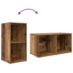 vidaXL Meuble TV Vieux bois Bois d'ingénierie