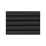 Cartes de rangement en PVC 210 x 143 mm à 5 bandes pour timbres-poste.