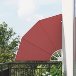 vidaXL Écran de confidentialité pour balcon Couleur terre cuite