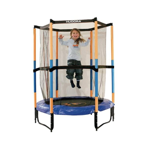 Hudora 65596 - Trampoline Joey Jump 3.0 de 140 cm de diamètre