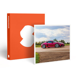 SMARTBOX - Coffret Cadeau Stage de pilotage : 4 tours sur le circuit de Mirecourt en Porsche Cayman 718 GT4 RS -  Sport & Aventure