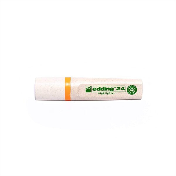 Surligneur orange rechargeable - matières recyclées - Edding EcoLine