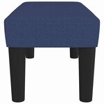 vidaXL Banc Bleu 70x30x30 cm Tissu