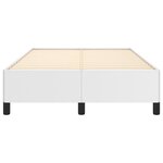 vidaXL Cadre de lit sans matelas blanc 120x190 cm similicuir