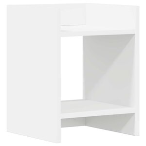 vidaXL Support de Plante Blanc 30 x 30 x 40 cm Bois d'ingénierie