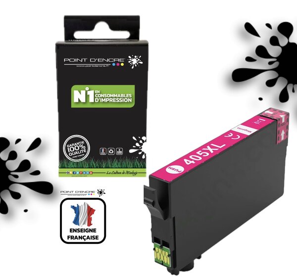 405XL - Valise - MAGENTA - Grande capacité