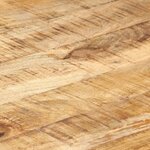vidaXL Table basse 110x60x40 cm Bois de manguier brut