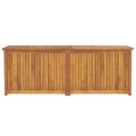 vidaXL Boîte de jardin 150x50x55 cm Bois massif de teck