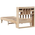 vidaXL Cadre de lit sans matelas 100x200 cm bois massif de pin