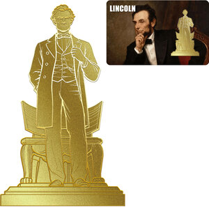 Monnaie LINCOLN 1/500 Oz Medaille Or 2026 (PRÉCOMMANDE)