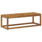vidaXL Banc de Jardin Bois d'Acacia Massif Naturel 115 x 43 x 37 cm