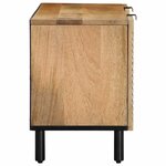 vidaXL Meuble TV marron 105x33x46 cm Bois massif de manguier