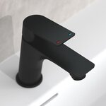 SCHÜTTE Mitigeur de lavabo BOSTON noir mat