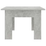 vidaXL Table basse Gris béton 100x60x42 cm Bois d’ingénierie