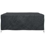 vidaXL Housse pour mobilier d'extérieur Noir 200 x 190 x 85 cm 600D