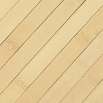 vidaXL Tapis rectangulaire naturel clair 100x200 cm bambou