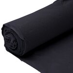 vidaXL Membrane géotextile noir 1 x 10 m fibre de polyester