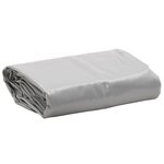 vidaXL Bâche gris 1 5x2 5 m 650 g/m²