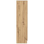 vidaXL Buffet en chêne artisan Chêne artisan Bois d'ingénierie Grand