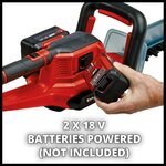 Einhell taille-haie sans fil ge-ch 36/65 li-solo 36v