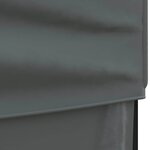 vidaXL Tente de réception pliable avec parois Anthracite 3x3 m