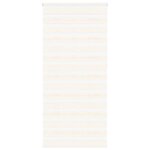 vidaXL Store zèbre beige marbré largeur du tissu 110 9 cm polyester