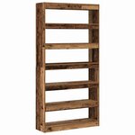 vidaXL Bibliothèque Bois de récupération 100 x 30 x 198 cm