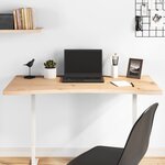 vidaXL Dessus de bureau 110x55x2 5 cm bois massif de pin
