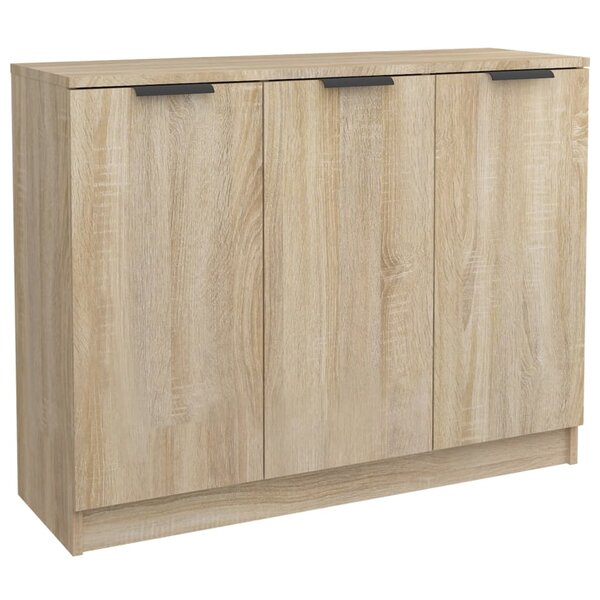 vidaXL Buffet Chêne sonoma 90 5x30x70 cm Bois d'ingénierie