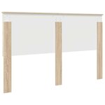vidaXL Tête de lit Chêne Sonoma 160 cm Bois d'ingénierie