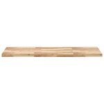 vidaXL Dessus de table rectangulaire 140x60x4 cm bois massif d'acacia